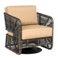 Woodard Carver Swivel Lounge Chair