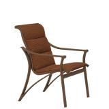 Tropitone Corsica Padded Sling Dining Chair