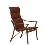 Tropitone Corsica Padded Sling High Back Dining Chair