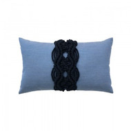 Palomar Indigo Lumbar Pillow