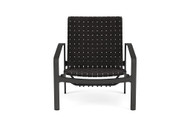 Brown Jordan Softscape Strap Motion Lounge Chair (Pewter/Coal)