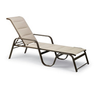 Winston Key West Padded Sling Stacking Chaise Lounge