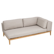 Furniture Cover for Kingsley Bate Lotus Sectional Main Panel Settee with Right Corner (LO66)