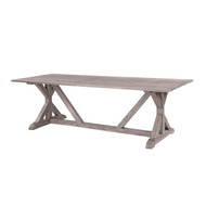 Kingsley Bate Provence 96" Teak Dining Table With Painted Finish