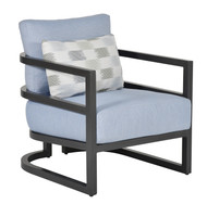 Castelle Gala Lounge Chair w/Accent Pillow