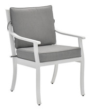 Castelle Korda Formal Dining Arm Chair w/Seat Cushion