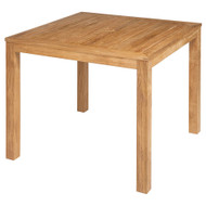 Barlow Tyrie Linear Teak 35" Square Dining Table