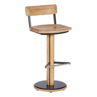 Barlow Tyrie Titan High Dining Swivel Chair