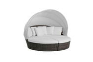 Ratana Coral Gables Round Daybed W/Sunbrella Canopy