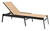 Woodard Hudson Adjustable Chaise Without Arms