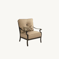 Castelle Monterey High Back Lounge Chair w/Accent Pillow