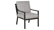 Castelle Saxton Cushioned Dining Arm Chair
