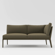 Brown Jordan H Collection Right Arm Loveseat