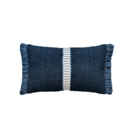 Deluxe Indigo Lumbar Pillow