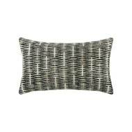 Intertwine Ebony Lumbar Pillow