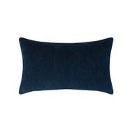 Luxe Velour Indigo Lumbar Pillow