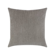 Luxe Velour Pewter 20" Pillow