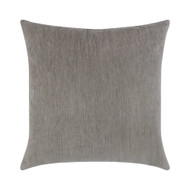 Luxe Velour Pewter 22" Pillow