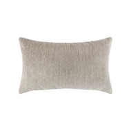 Luxe Velour Pewter Lumbar Pillow