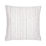 Luxe Stripe Pebble 22" Pillow