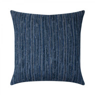 Luxe Stripe Indigo 22" Pillow