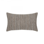 Luxe Stripe Pewter Lumbar Pillow