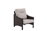 Tropitone Kenzo Woven Lounge Chair with Cushion