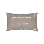 Instinct Taupe Lumbar Pillow