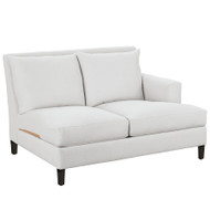 Lane Venture Jefferson Upholstered Sectional Right Facing One Arm Loveseat