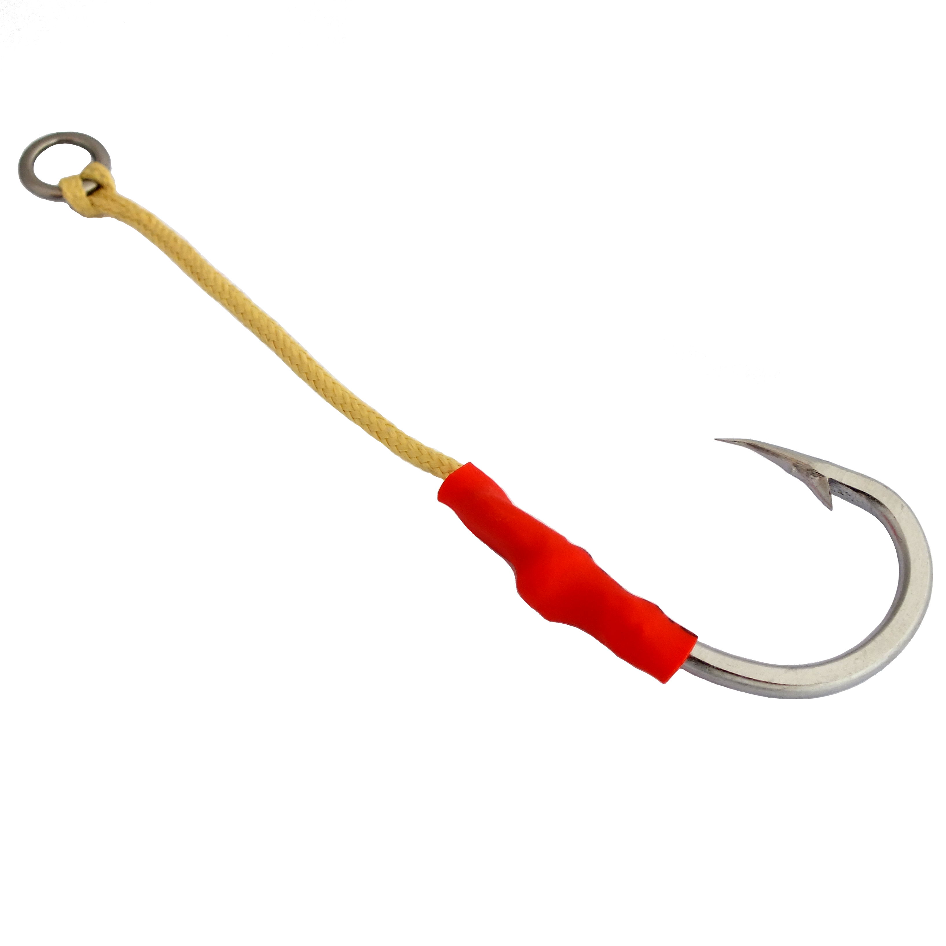 Heavy Duty Stainless Steel Assist Hooks with Kevlar Cord - Wholesale  Fishing Supplies