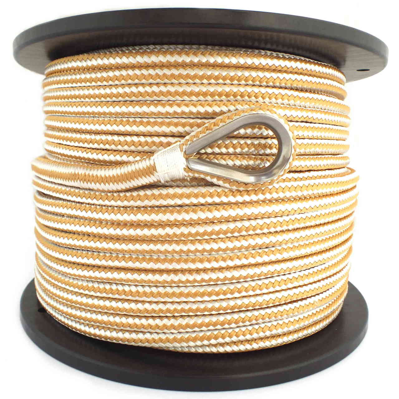 10mm x 100M Double Braid Nylon Anchor Rope, Super Strong, Great for Drum Winches