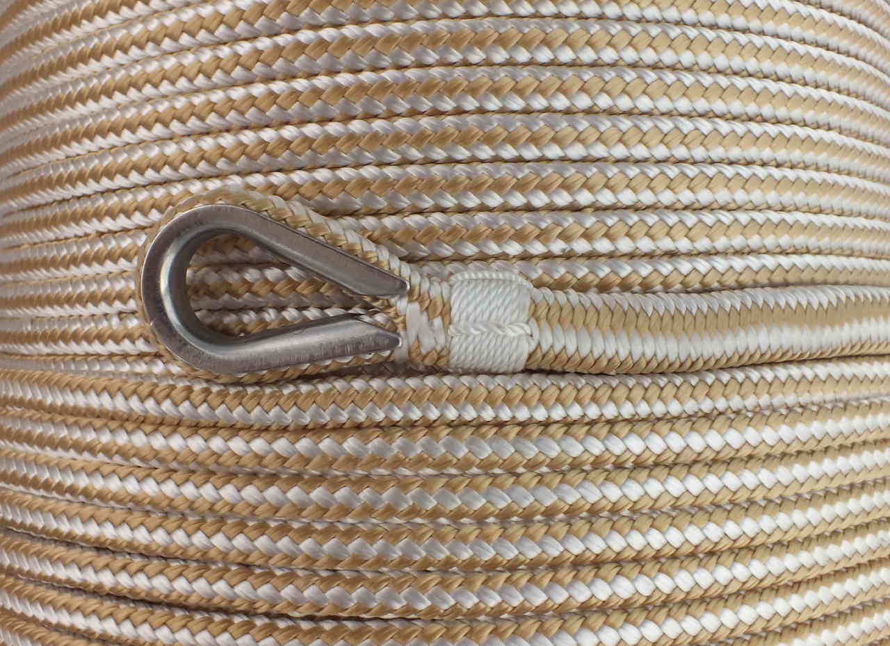 6mm x 150M Double Braid Nylon Anchor Rope, Super Strong, Great for Drum Winches Wholesale
