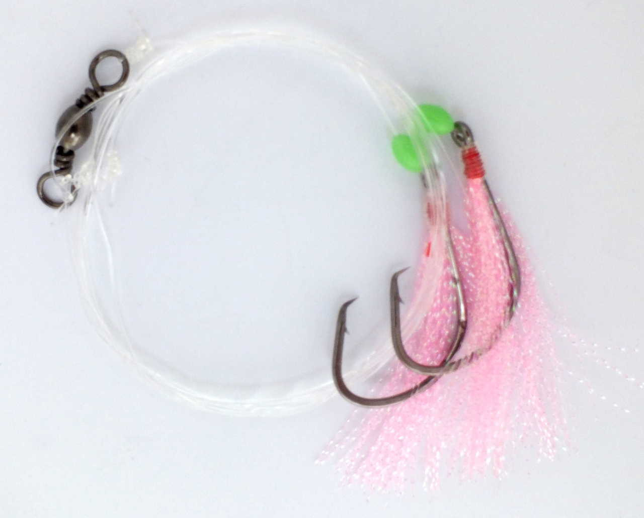 Snapper Feather Fishing Jig Rigs X 5, Strong Circle Hooks, Lumo Beads, 5  Colours - Wholesale Fishing Supplies