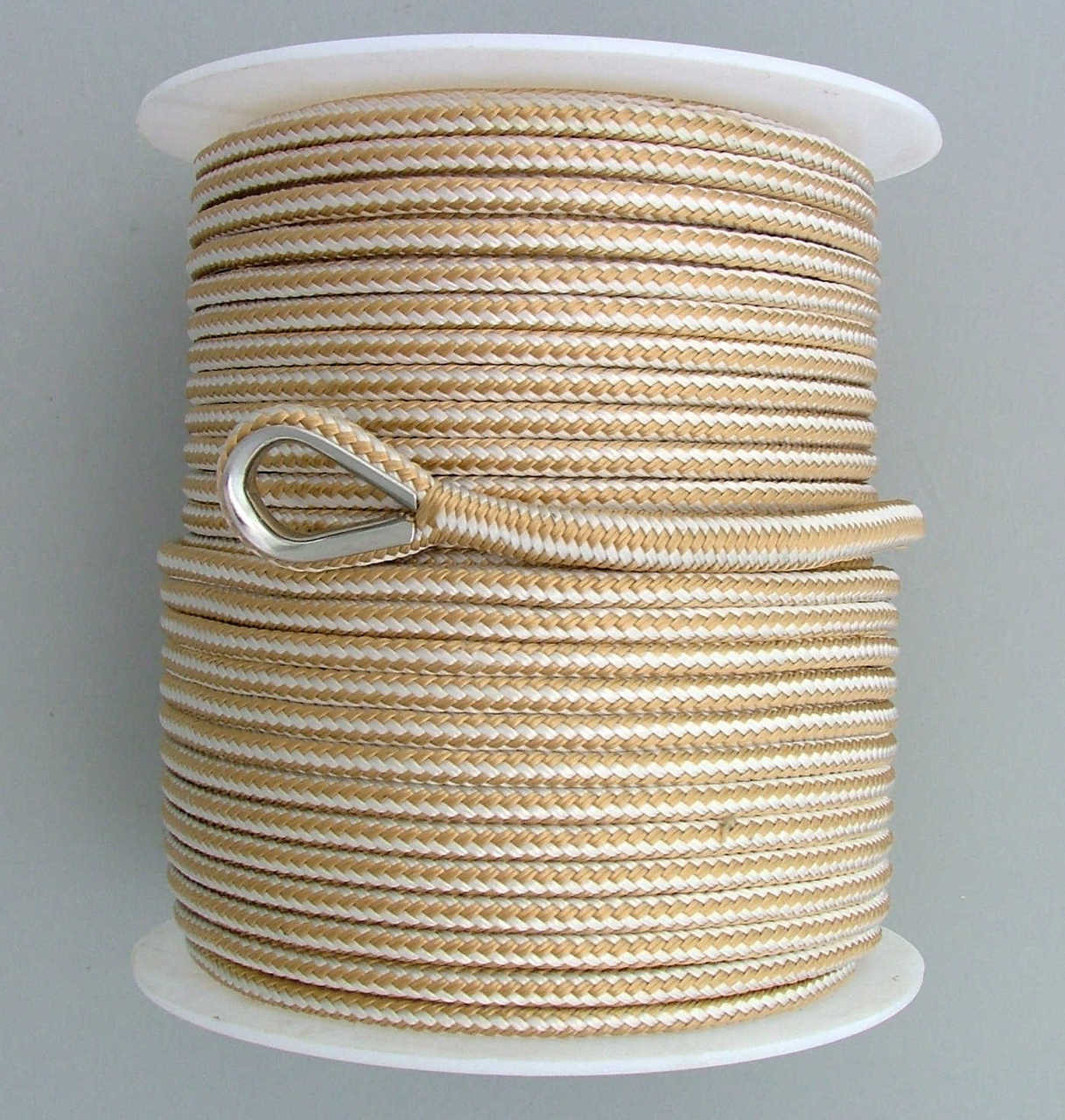 8mm x 100M Double Braid Nylon Anchor Rope, Great for Drum Winches, Super  Strong