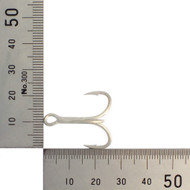 BKK Treble Hooks Super Strong #4, #2 6063-3X-CP Cutting Point 10 Pack