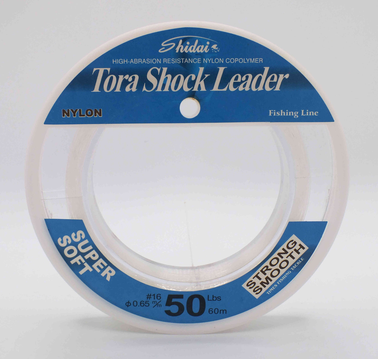 Tora Nylon Copolymer Leader Mono Fishing Line 50lb 60m - Wholesale Fishing  Supplies