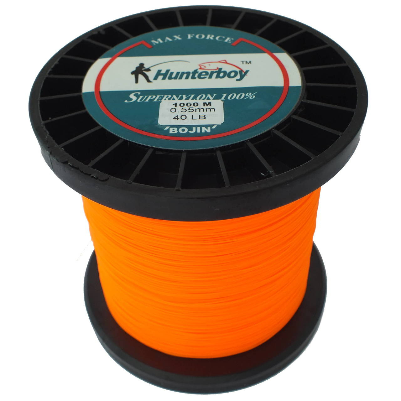 Hunterboy Opaque Orange Nylon Fishing Line 1000m 40lb Super High