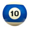 Sterling Replacement Billiard Balls #10