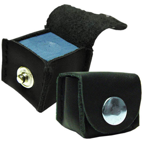 Deluxe Leather Chalk Holder, Black