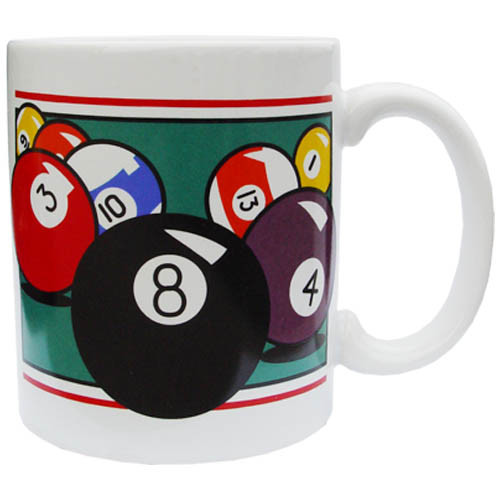 Pool Ball Mug