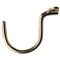 Large Brass Hook, Bottom Mounting