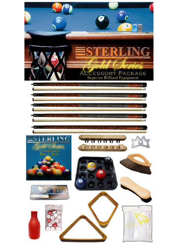 Sterling Gold Series Accessory Package, Mahogany