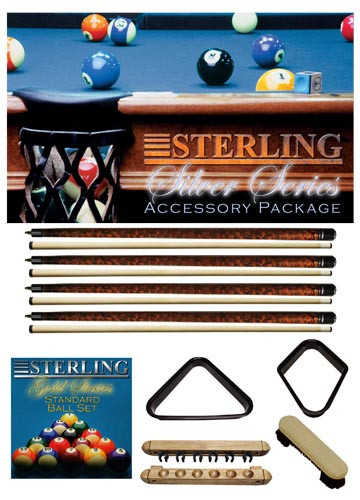 Sterling Silver Series Accessory Package, Mahogany