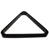 Deluxe Wood Pool Ball Triangle, Black