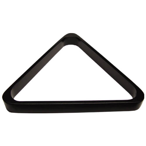 Deluxe Wood Pool Ball Triangle, Black