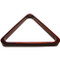 Deluxe Wood Pool Ball Triangle, Mahogany