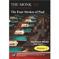 The Monk 101 DVD - The Four Strokes of Pool, Volume 1