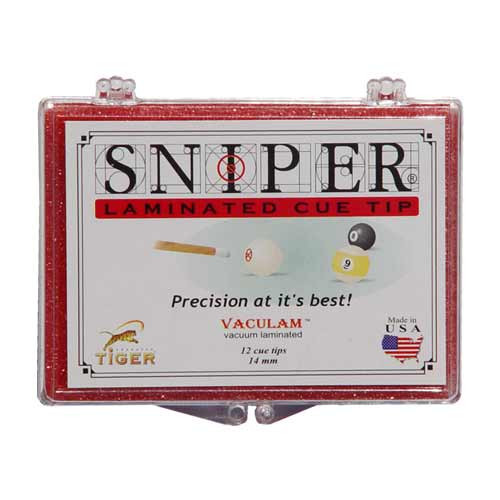 Tiger Sniper Tips, 14mm (Box of 12)