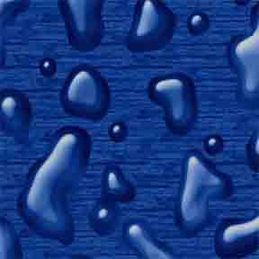 ArtScape 8' Blue Liquid Pool Table Cloth