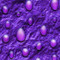 ArtScape 8' Purple Drops Pool Table Cloth